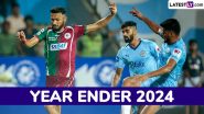 Year Ender 2024: A Look Back at Mohun Bagan Super Giant and Mumbai City FC's Intense Rivalry For ISL 2023-24 League Shield and Knockout Cup