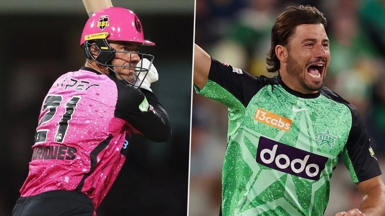 BBL 2024–25 Live Streaming in India: Watch Sydney Sixers vs Melbourne Stars Online and Live Telecast of Big Bash League Cricket Match