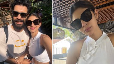 Mouni Roy Shares Stunning Pics With Husband Suraj Nambiar, Flaunts Toned Beach Body and Reflects on a Challenging 2024