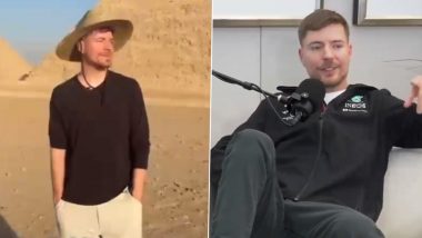 Did MrBeast Rent Giza Pyramids for 100 Hours? This Is What Egypt’s Ministry of Tourism Has To Say Amid Rumours of American YouTuber Getting Access to the Iconic Location