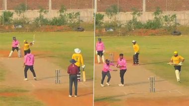 'Moye Moye' for Batsman As Bowler Drops the Catch but Gets Him Run Out, Mumbai Indians Share Viral Video From Super Smashers Cricket Match