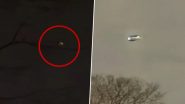 UFO Spotted in New Jersey: Mysterious Drones Hover Over the Sky in US State, Leaving Residents Concerned (Watch Video)