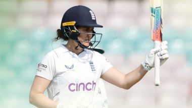 Nat Sciver-Brunt Scores Fastest Century in Women's Tests, Achieves Feat off 96 Balls During SA-W vs ENG-W Only Test 2024 (Watch Video)