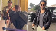 Varun Dhawan’s Wife Natasha Dalal Shields Daughter Lara From Paparazzi As the Family Heads Off for New Year Celebrations (Watch Video)