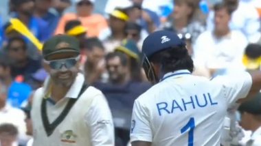 'What Did You Do Wrong to Bat One Down?' Nathan Lyon's Question to KL Rahul Caught on Stump Mic as Rohit Sharma Reclaims India's Opening Slot During IND vs AUS Boxing Day Test 2024 (Watch Video)