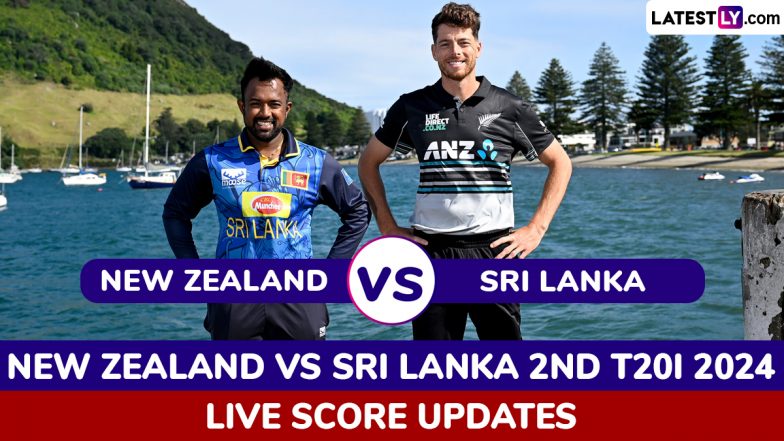 NZ Win by 45 Runs | New Zealand vs Sri Lanka 2nd T20I 2024 Highlights: Jacob Duffy's Four-Wicket Haul and Mitchell Hay's Explosive Batting Hand Hosts Comprehensive Win
