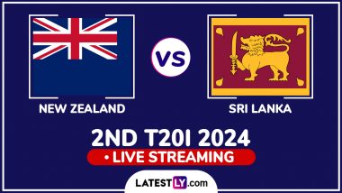 New Zealand vs Sri Lanka Free Live Streaming Online, 2nd T20I 2024: How To Watch NZ vs SL Cricket Match Live Telecast on TV?