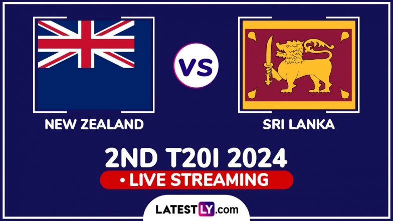 New Zealand vs Sri Lanka Free Live Streaming Online, 2nd T20I 2024: How To Watch NZ vs SL Cricket Match Live Telecast on TV?