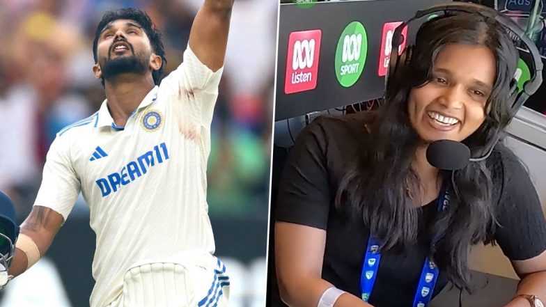 Nitish Kumar Reddy's Sister Tejaswi Reddy Opens Up on All-Rounder's Maiden International Century During IND vs AUS Boxing Day Test 2024 (Watch Video)