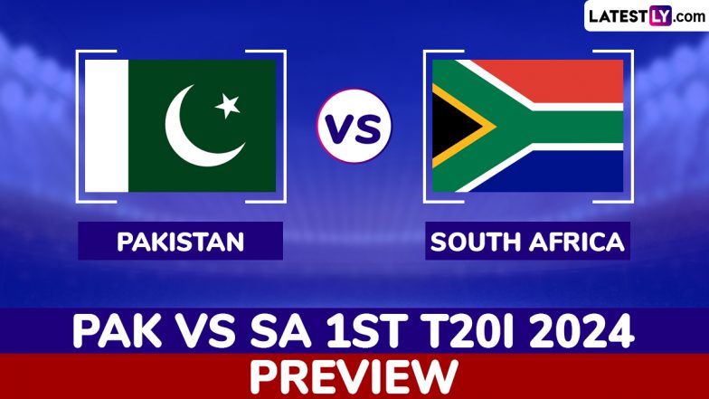 PAK vs SA 1st T20I 2024 Preview: Likely Playing XIs, Key Battles, H2H and More About Pakistan vs South Africa Cricket Match in Durban
