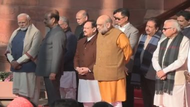 Parliament Attack Anniversary: PM Narendra Modi, Rahul Gandhi and Others Pay Tributes to Fallen Jawans in 2001 Terror Attack (Watch Videos)