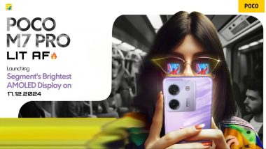 POCO M7 Pro Launch Today in India; Check Key Specifications and Features of Upcoming POCO M Series Smartphone