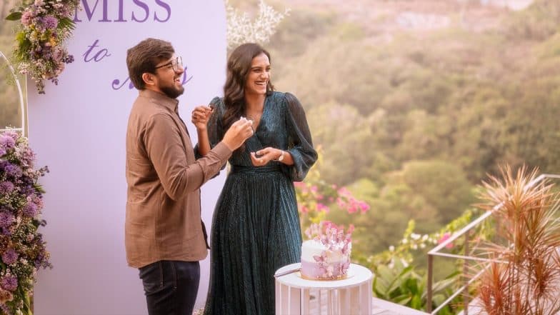 PV Sindhu Gets Engaged to Venkata Datta Sai, Star Shuttler Shares Adorable Picture From Ceremony (See Post)