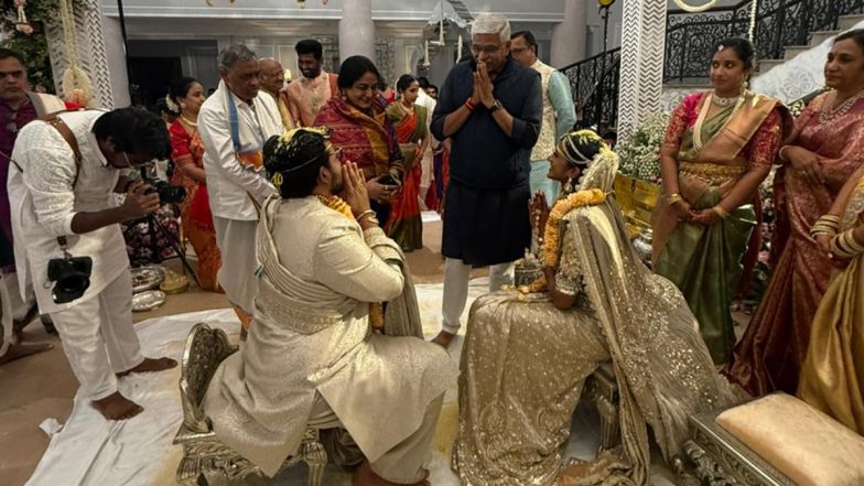 PV Sindhu Wedding Pic: India's Ace Shuttler Marries Fiance Venkata Datta Sai in Udaipur