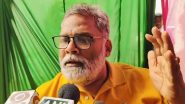 ‘Pappu Yadav’s Men Behind Threatening Calls’: Bihar MP Expresses Dissatisfaction With Purnea Police, Says ‘It Is Mentally Bankrupt’