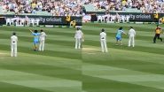 Fan Breaches Security To Meet Virat Kohli During IND vs AUS Boxing Day Test 2024 at Melbourne Cricket Ground, Videos Go Viral