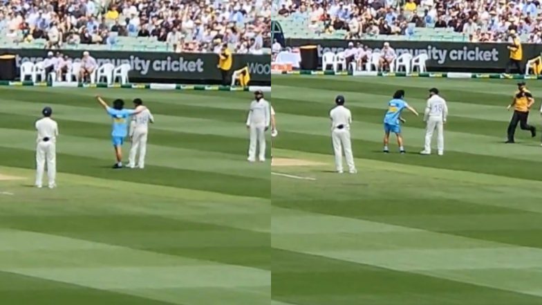 Fan Breaches Security To Meet Virat Kohli During IND vs AUS Boxing Day Test 2024 at Melbourne Cricket Ground, Videos Go Viral