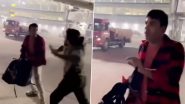 Puneet Superstar Physically Attacked by Random Stranger While Getting off Plane, Sus Netizens Feel Lord Puneet's Viral Video To Be 'Scripted' (Watch)