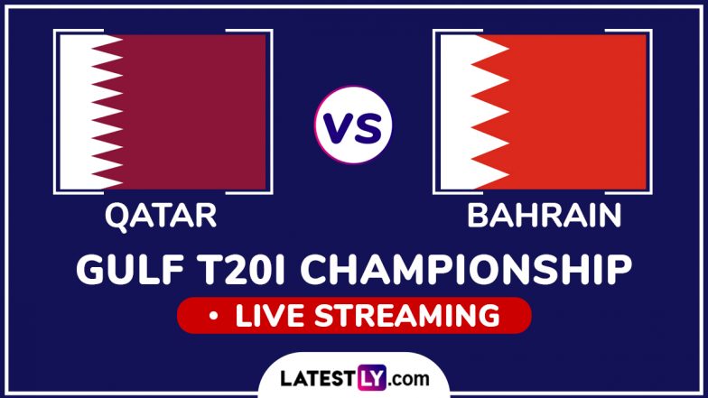 Qatar vs Bahrain Free Live Streaming Online, Gulf T20I Championship 2024: How To Watch QAT vs BAH Cricket Match Live Telecast on TV? | 🏏 LatestLY