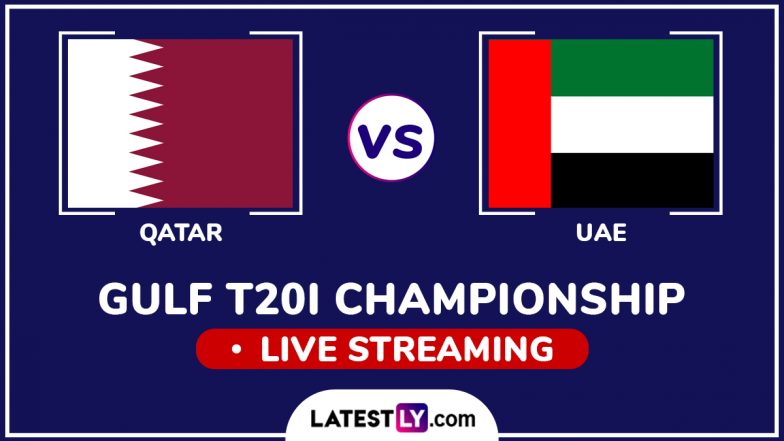 Qatar vs United Arab Emirates Free Live Streaming Online, Gulf T20I Championship 2024: How To Watch QAT vs UAE Cricket Match Live Telecast on TV?