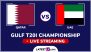 Qatar vs United Arab Emirates Free Live Streaming Online, Gulf T20I Championship 2024: How To Watch QAT vs UAE Cricket Match Live Telecast on TV?