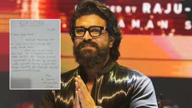 ‘RIP Letter’: Ram Charan’s Fan Threatens To Commit Suicide Over Delay in ‘Game Changer’ Trailer Update