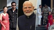 Ranbir Kapoor-Alia Bhatt, Kareena Kapoor Khan-Saif Ali Khan and Others Depart for Delhi in Ethnic Outfits To Invite PM Narendra Modi for Raj Kapoor’s Centenary Celebration (Watch Video)