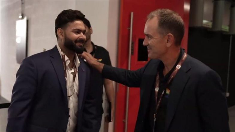 Justin Langer Reveals How Rishabh Pant Turned Into His 'Favourite Person' After Lucknow Super Giants Picked Star Indian Wicketkeeper For INR 27 Crore in IPL Mega Auction (Watch Video)