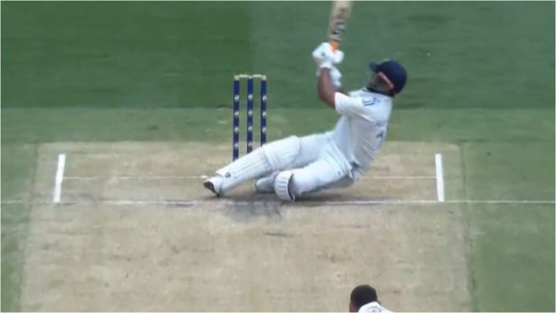 'Was that Shot Really Needed?' Fans React to Rishabh Pant's Dismissal as Indian Wicketkeeper Plays Bizarre Shot During IND vs AUS Boxing Day Test 2024