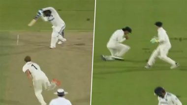 Rohit Sharma Wicket Video: Watch Indian Captain Get Dismissed By Charlie Anderson During IND vs AUS PMXI Practice Match