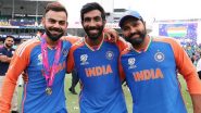 Rohit Sharma, Virat Kohli, Jasprit Bumrah Likely to be Rested For ODI Series Against England Ahead of ICC Champions Trophy 2025: Report