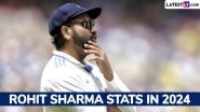 Rohit Sharma In 2024 Stats: Runs Scored in Tests, ODIs and T20Is by Indian Cricket Team’s Star Batsman