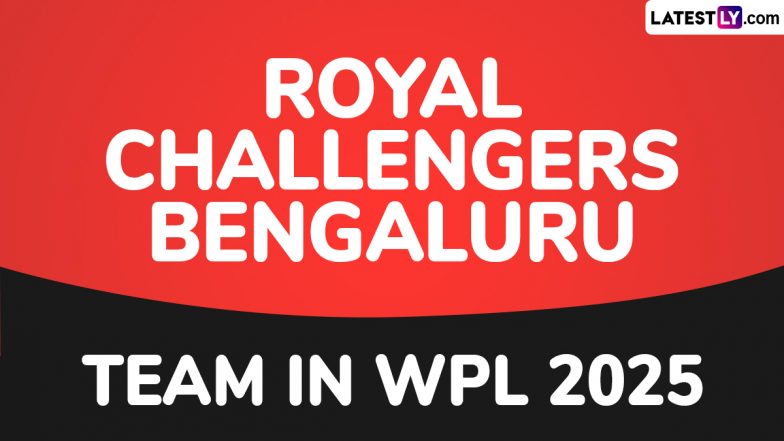 Royal Challengers Bengaluru Team in WPL 2025: Players Bought by RCB-W at Women's Premier League Auction, Check Full Squad