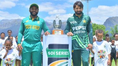 How To Watch SA vs PAK 1st ODI 2024 Free Live Streaming Online? Get Telecast Details of South Africa vs Pakistan Cricket Match on TV