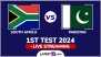 South Africa vs Pakistan Free Live Streaming Online, 1st Test 2024: How To Watch SA vs PAK Cricket Match Live Telecast on TV in India?