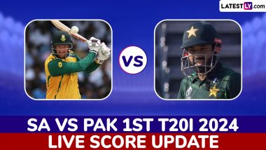 South Africa National Cricket Team vs Pakistan National Cricket Team 1st T20I Live Score Updates