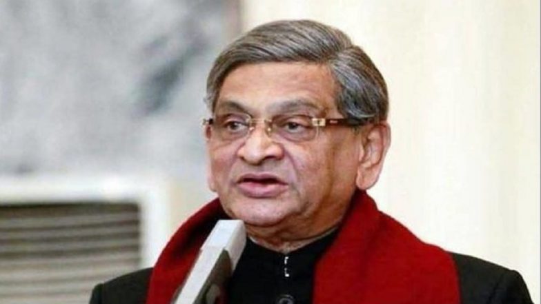 SM Krishna Dies: Former Karnataka CM Passes Away at 92 After Prolonged Illness