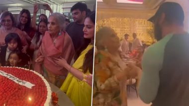 Salma Khan Birthday Bash: Salman Khan Wishes His ‘Mother India’, Shares Heartwarming Video of Her Dance at an Intimate Celebration – WATCH