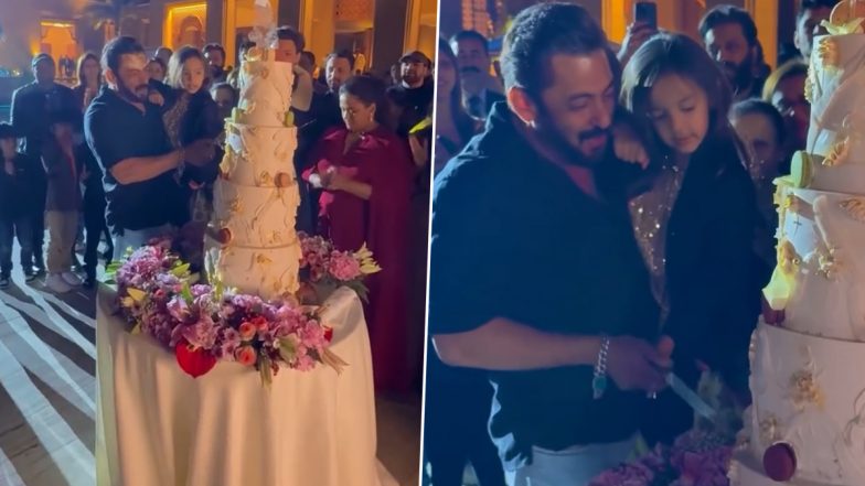 Salman Khan’s Grand Birthday Celebration in Jamnagar With the Ambanis Takes Social Media by Storm (Watch Video)