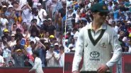 Sam Konstas Enacts Virat Kohli's Shoulder Charge to Him to Cheer Up MCG Crowd During IND vs AUS Boxing Day Test 2024 (Watch Video)