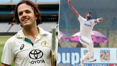 Sam Konstas Says He Will Keep 'Targeting' Jasprit Bumrah, 19-Year-Old Australian Debutant Makes Bold Claim During IND vs AUS Boxing Day Test 2024 (Watch Video)