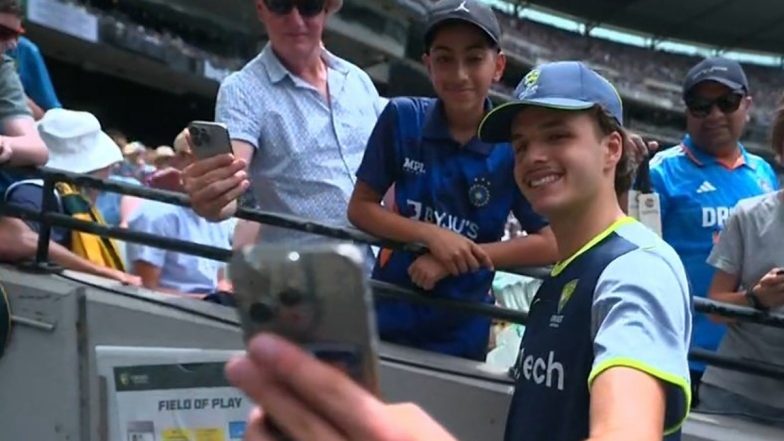 Sam Konstas Faces Scrutiny for Breaching ICC PMOA Rules After Clicking Selfie With Fans During IND vs AUS Boxing Day Test 2024