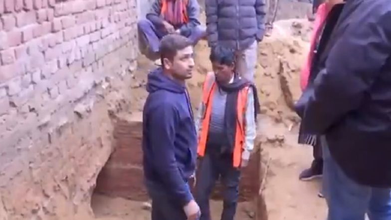 Sambhal: ASI Inspects ‘Ancient Baori’ As Excavation Work Continues in Uttar Pradesh’s Chandausi (Watch Video)