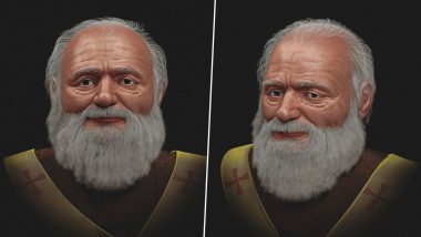 Santa Claus’ Real Face Revealed After 1,700 Years: Scientists Use Forensic Technology To Recreate Face of Saint Nicholas of Myra, Inspiration Behind the Iconic Figure (View Pictures)