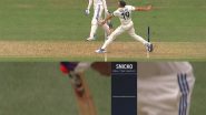 KL Rahul Survives Duck After Scott Boland Bowls A No-Ball During IND vs AUS BGT 2024-25 2nd Test, Video Goes Viral