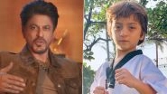 &lsquo;Mufasa: The Lion King&rsquo; Hindi Version: Shah Rukh Khan Praises Son AbRam&rsquo;s Dedication to Memorising Lines for His Voice Role as Young Mufasa (Watch Video)