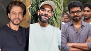 Who Is the Highest Tax-Paying Celebrity in India? Check Where Shah Rukh Khan, Thalapathy Vijay, Virat Kohli Stand on List of Top 10 Biggest Celebrity Taxpayers in FY 2024