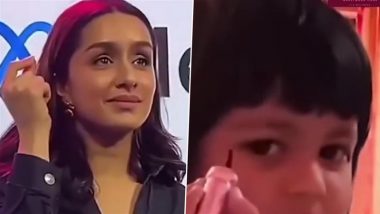 Shraddha Kapoor Recreates Little Girl's Viral Eyeliner Moment at Meta Event, Video Takes the Internet by Storm – WATCH