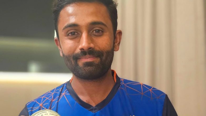 Shreyas Gopal Takes Hat-Trick in Syed Mushtaq Ali Trophy 2024, Dismisses Shashwat Rawat, Hardik Pandya and Krunal Pandya Off Successive Deliveries During Karnataka vs Baroda Match