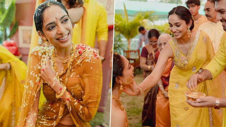 Sobhita Dhulipala Pre-Wedding: Samanta Dhulipala Shares Stunning New Mangala Snaanam Photos of the Bride-To-Be